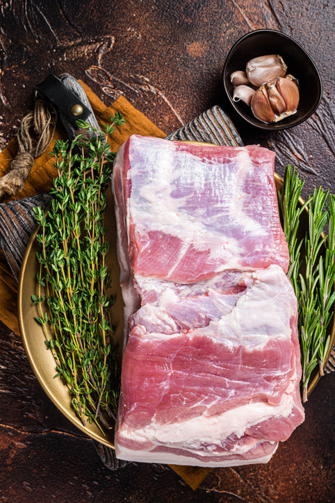 Organic Pork Belly without rind