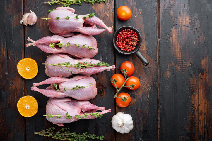 Quail whole