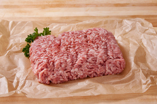 Organic minced pork